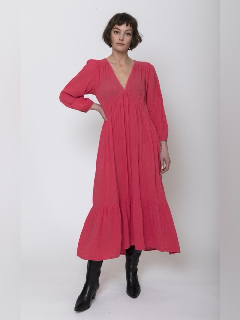 XiRENA | Ella Dress in Rose Coral Medium